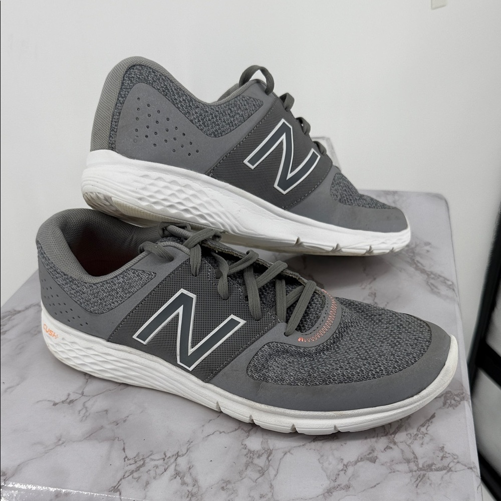 New Balance 365 Cush Fitness Walking Sneakers Gray White WA365GY‎ Size 11 Casual